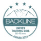 Skis de randonnée unisexes Backline Magazine 80-90 Award 2024