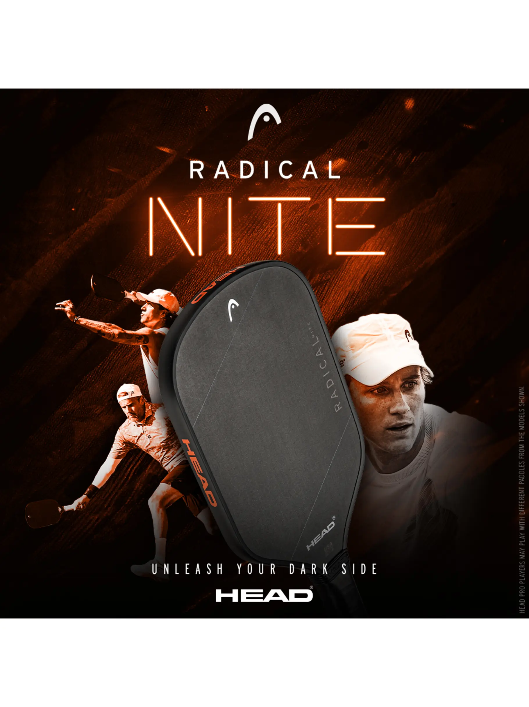 Radical Nite paddle handle view - precise control