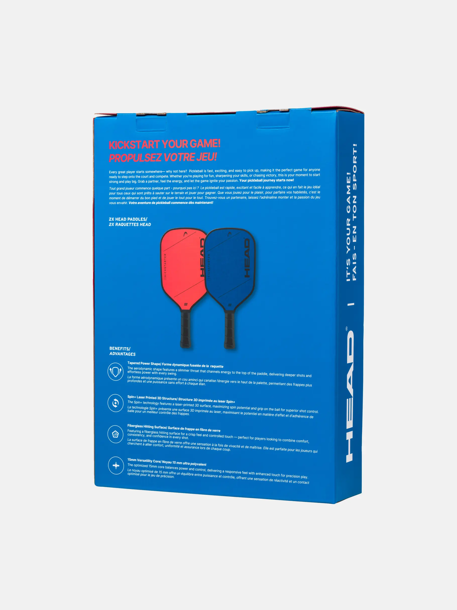 Best Seller, view full size image of Front view of Product detail - Pickleball Pack - Kickstarter