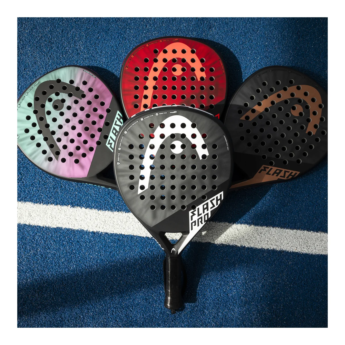 HEAD Flash Pro Padel Racquet – HEAD