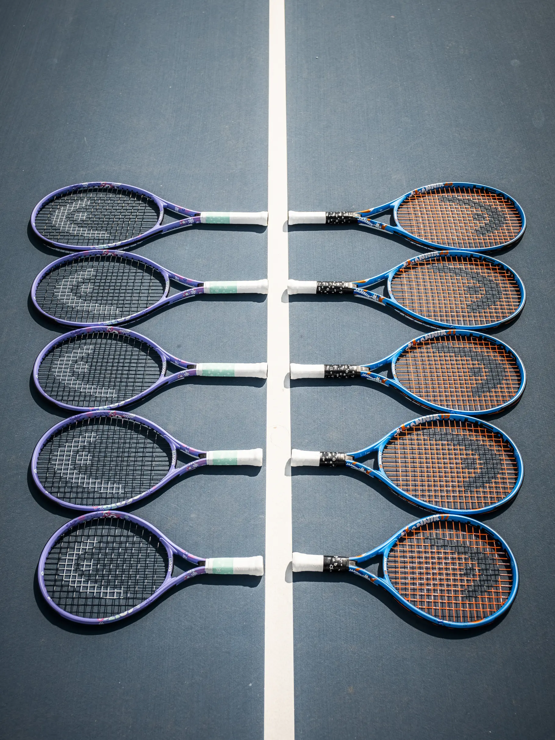 New, view full size image of Front view of Product detail - Jannik 17 Junior Tennis Racquet