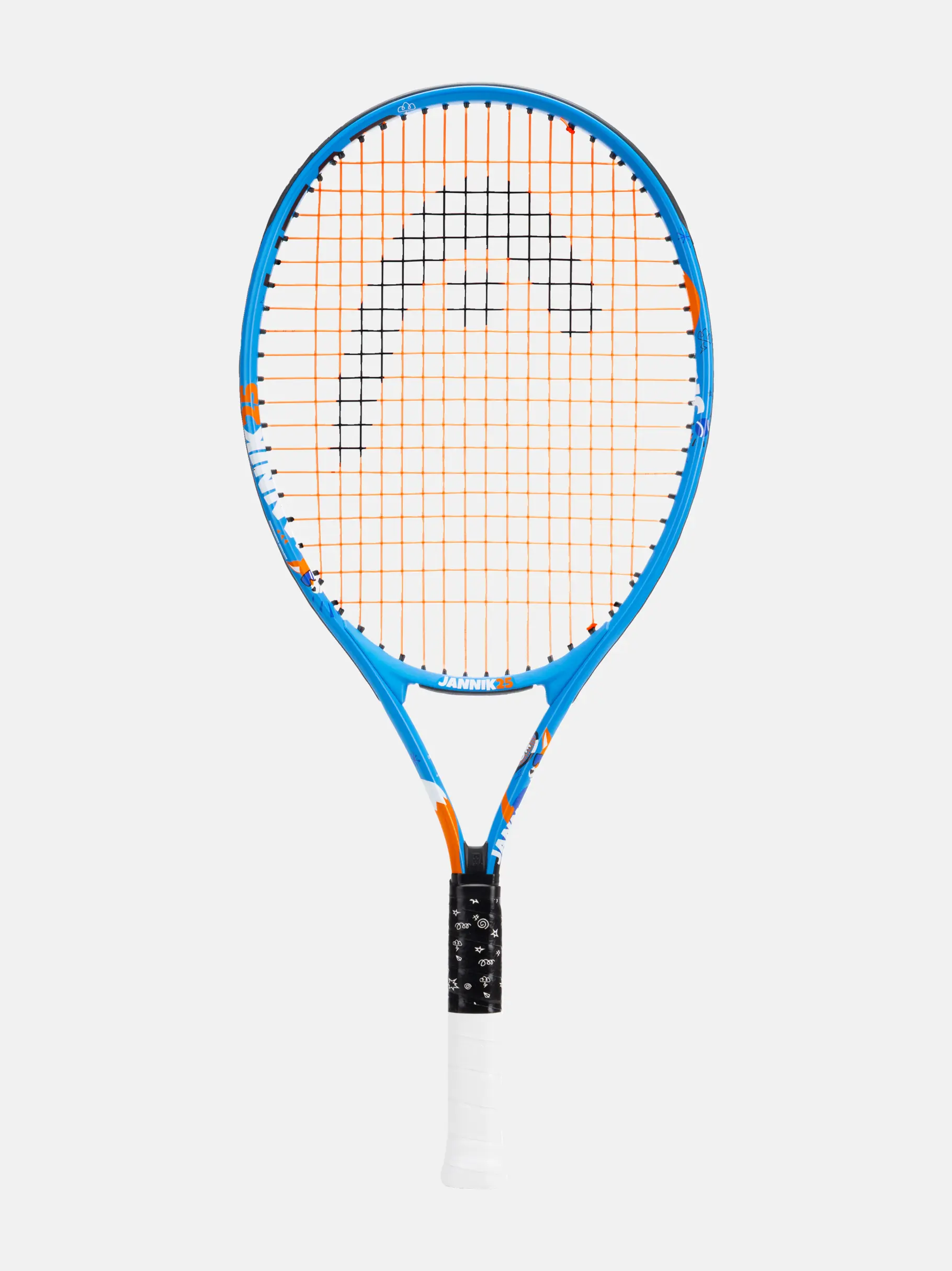 New, view full size image of Front view of Product detail - Jannik 25 Junior Tennis Racquet
