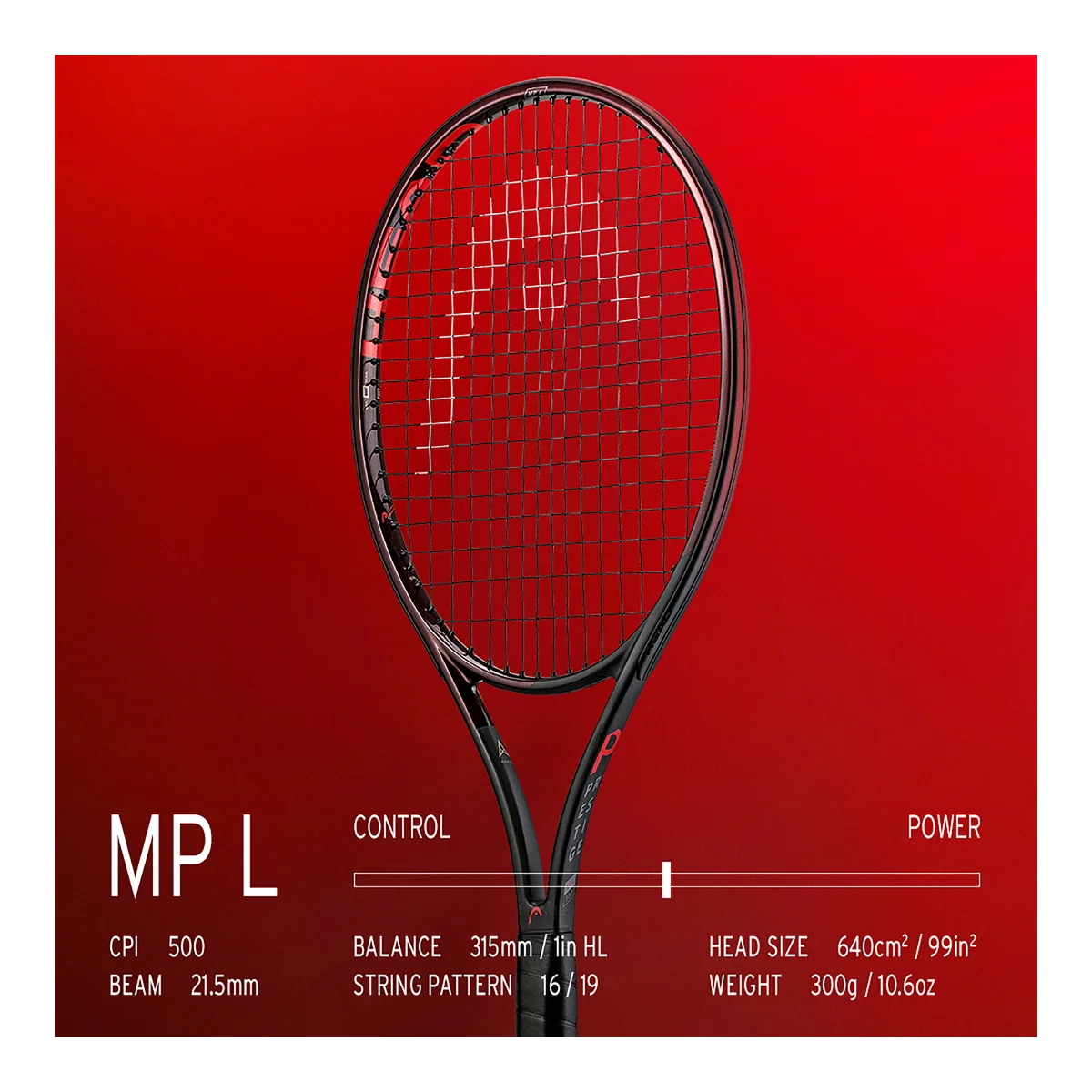 Tennis racquet Head prestige on sale MP