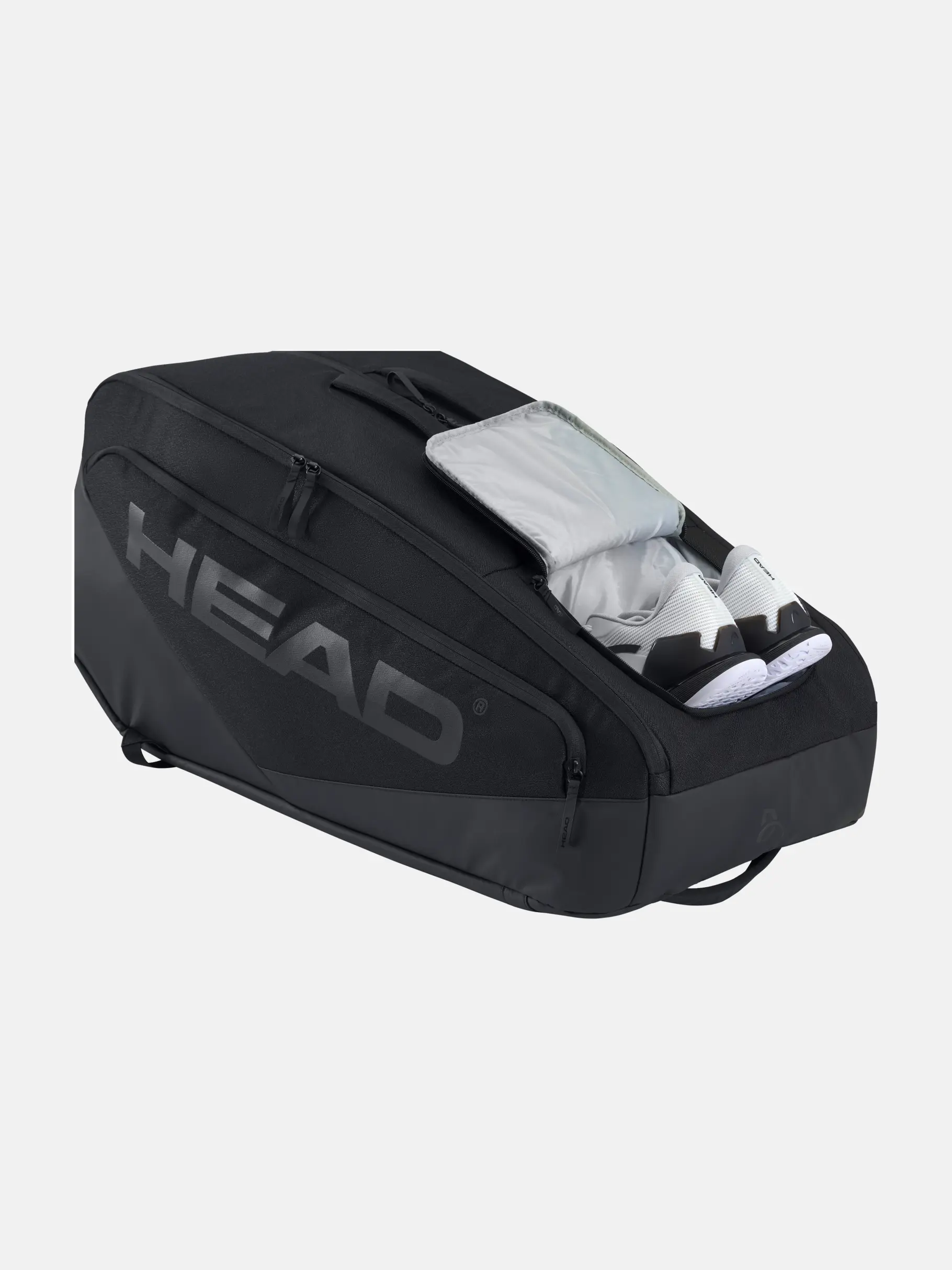 , view full size image of Front view of Product detail - Pro X Racquet Bag XL BK