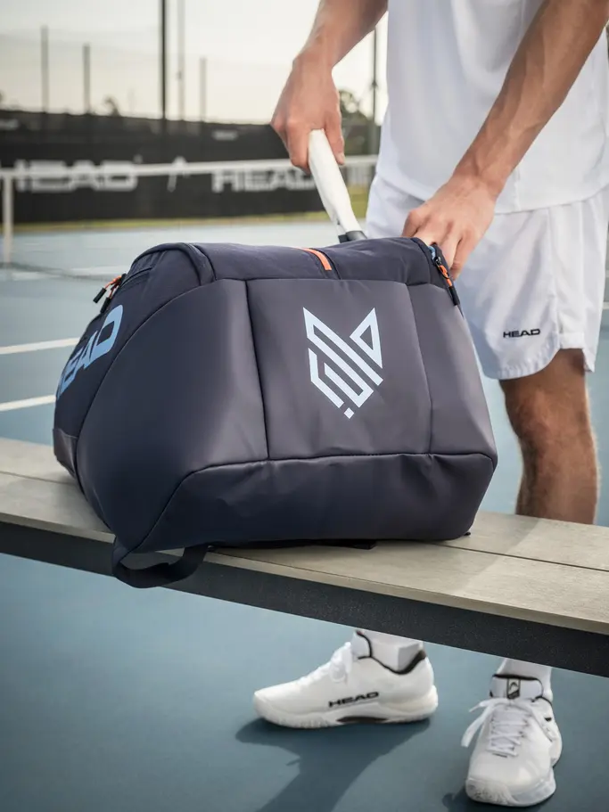 Sale, view full size image of Front view of Product detail - Pro Racquet Bag XL NV