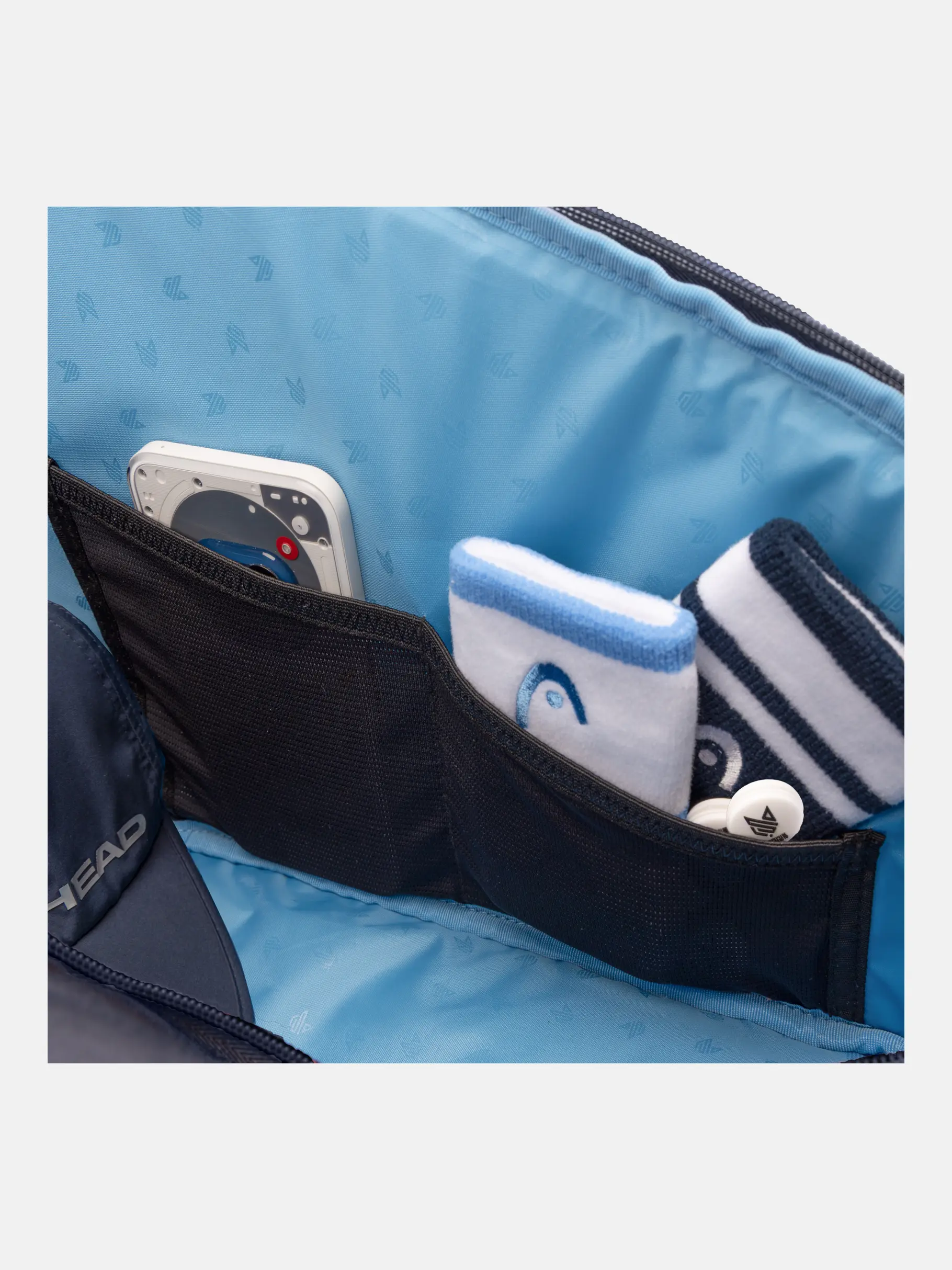 , view full size image of Front view of Product detail - Pro Racquet Bag XL NV