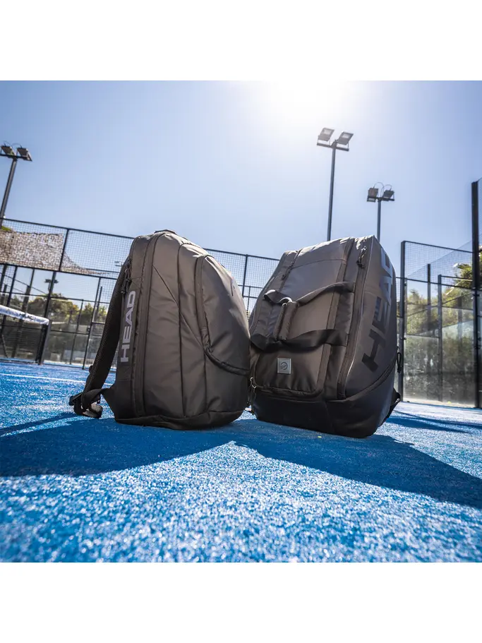 Sale,Best Seller, view full size image of Front view of Product detail - Pro X Padel Bag L BK