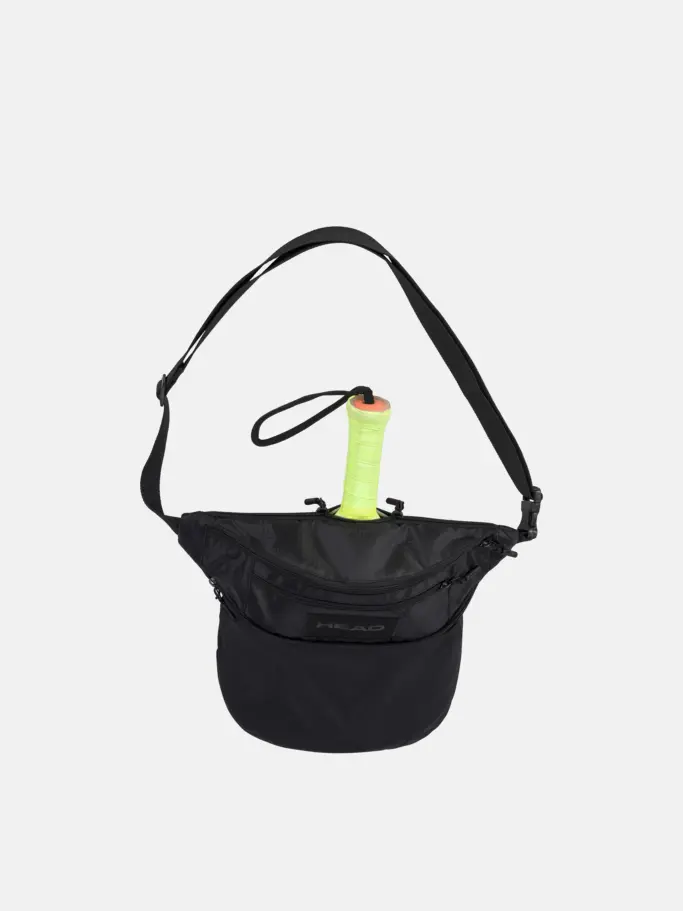 , view full size image of Front view of Product detail - Tour Crossbody Bag BK