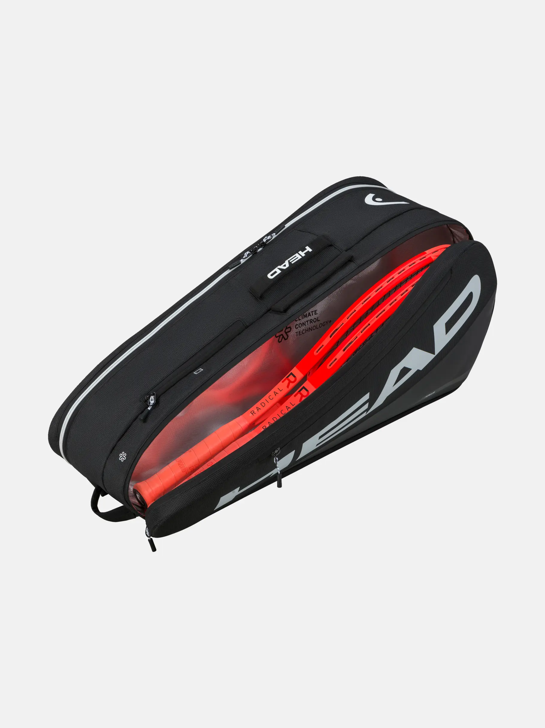 , view full size image of Front view of Product detail - Tour Racquet Bag M BK
