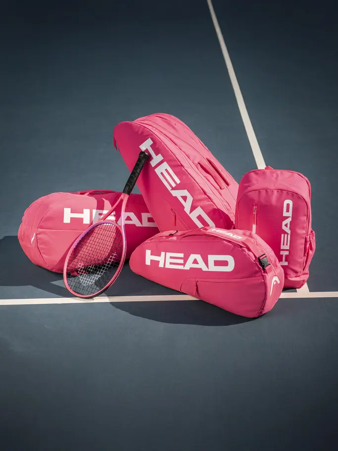 Sale,New, view full size image of Front view of Product detail - Base Racquet Bag M PK