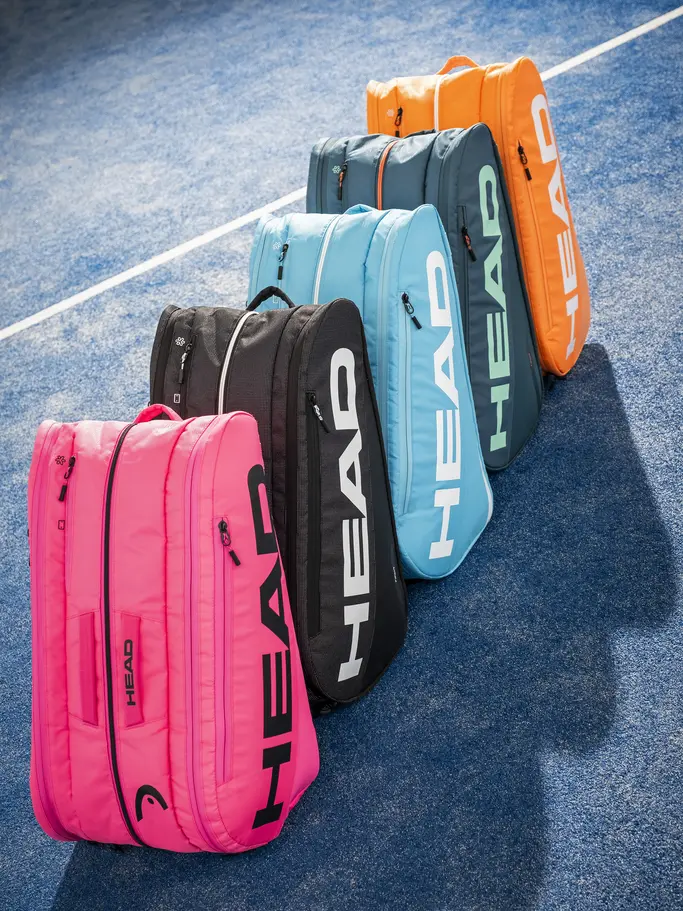 Club head, view full size image of Front view of Product detail - Tour Padel Bag L OR