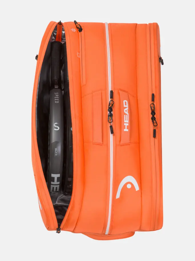 Club head, view full size image of Front view of Product detail - Tour Padel Bag L OR