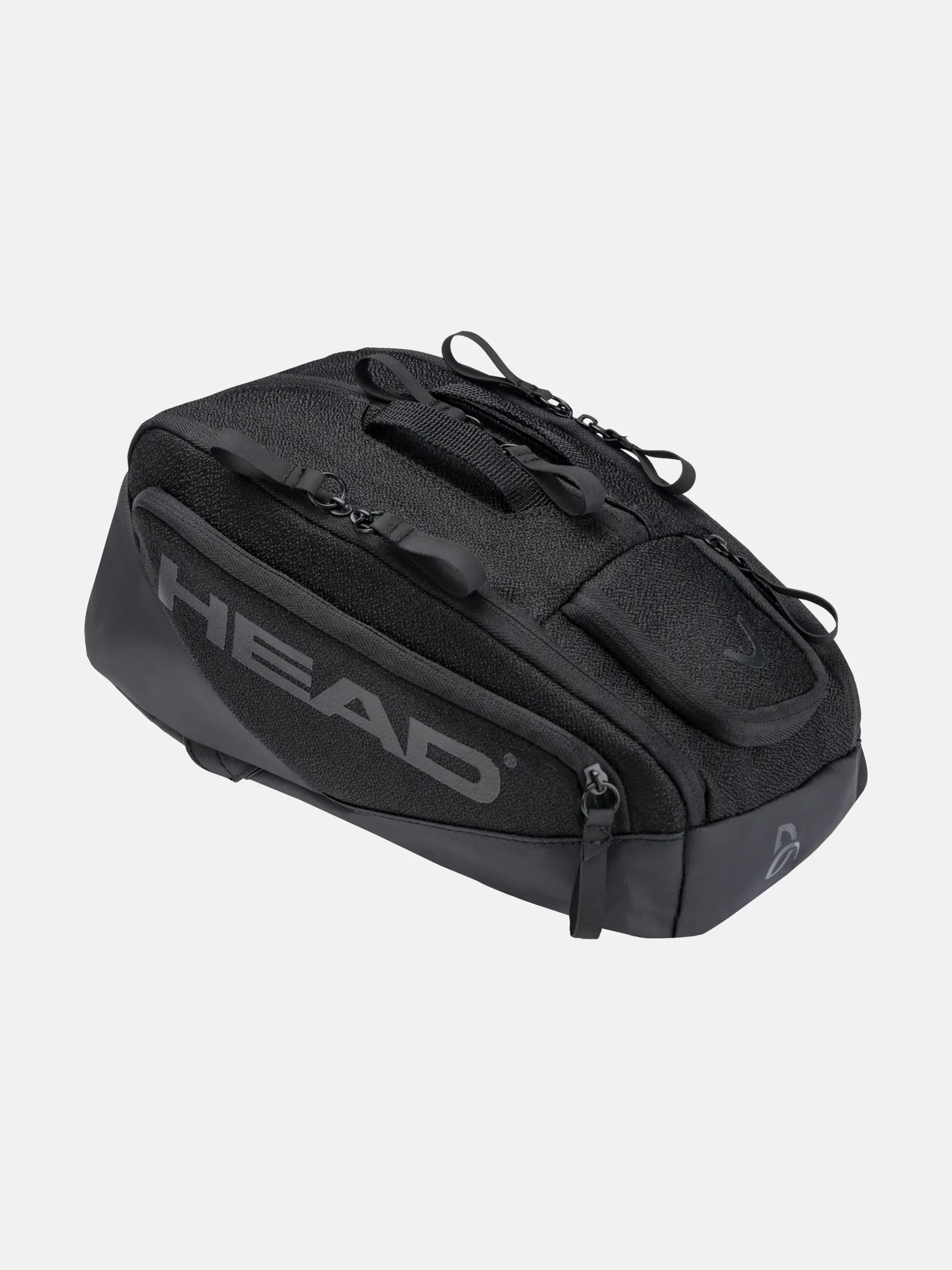 Club head, view full size image of Front view of Product detail - Mini Pro X Racquet Bag XL BK