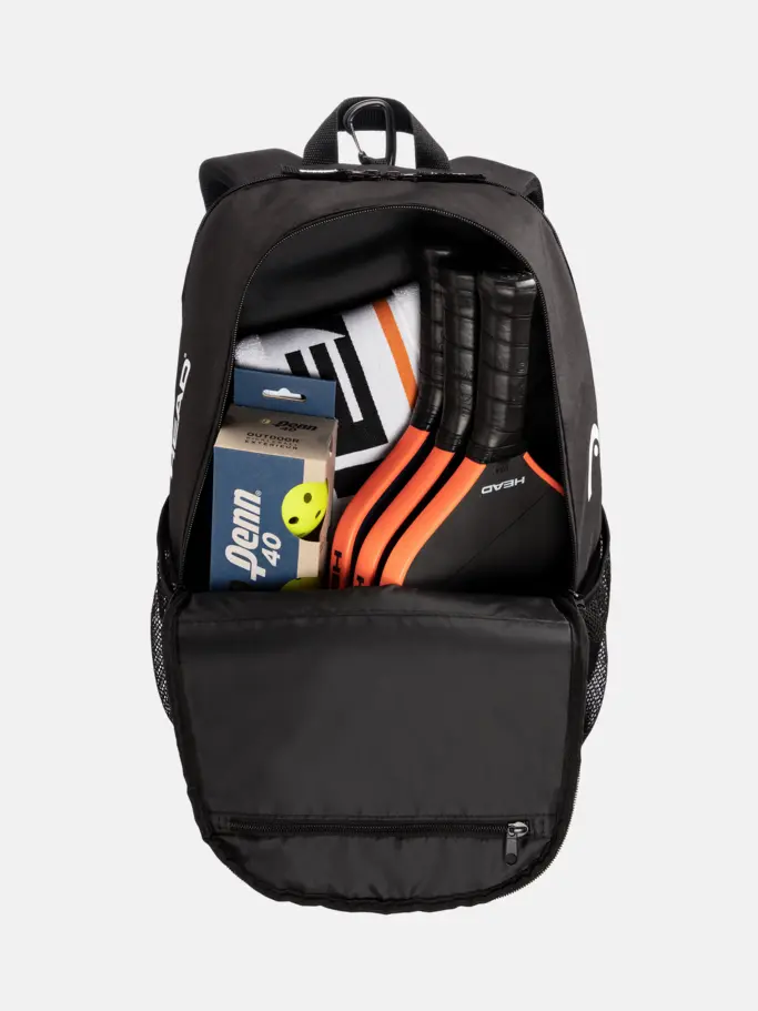 , view full size image of Front view of Product detail - Tour Pickleball Backpack 22L BKWH