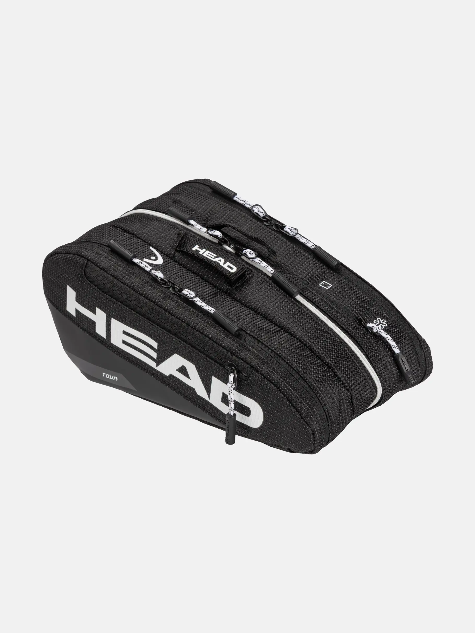 Club head, view full size image of Front view of Product detail - Mini Tour Racquet Bag XL BK