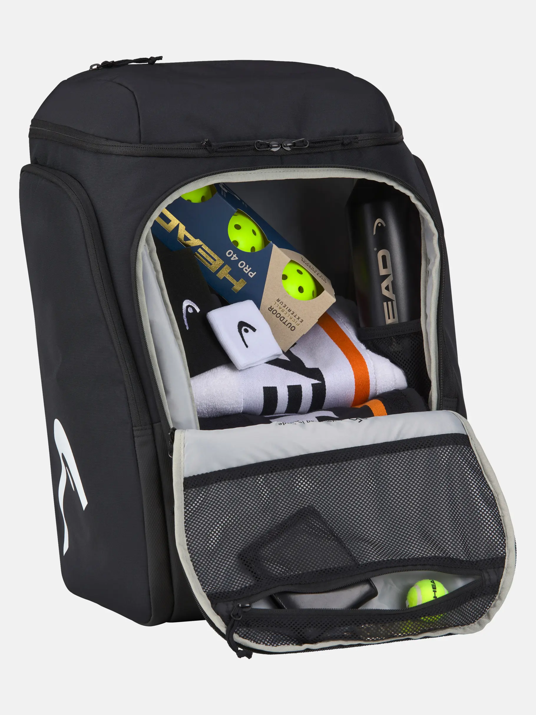 Sale, view full size image of Front view of Product detail - Pro X Pickleball Backpack 45L