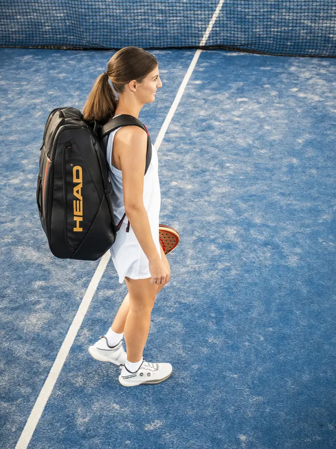Out of Stock,New, voir image en taille réelle de la vue frontale de Product detail - Retro Padel Bag 25th LTD