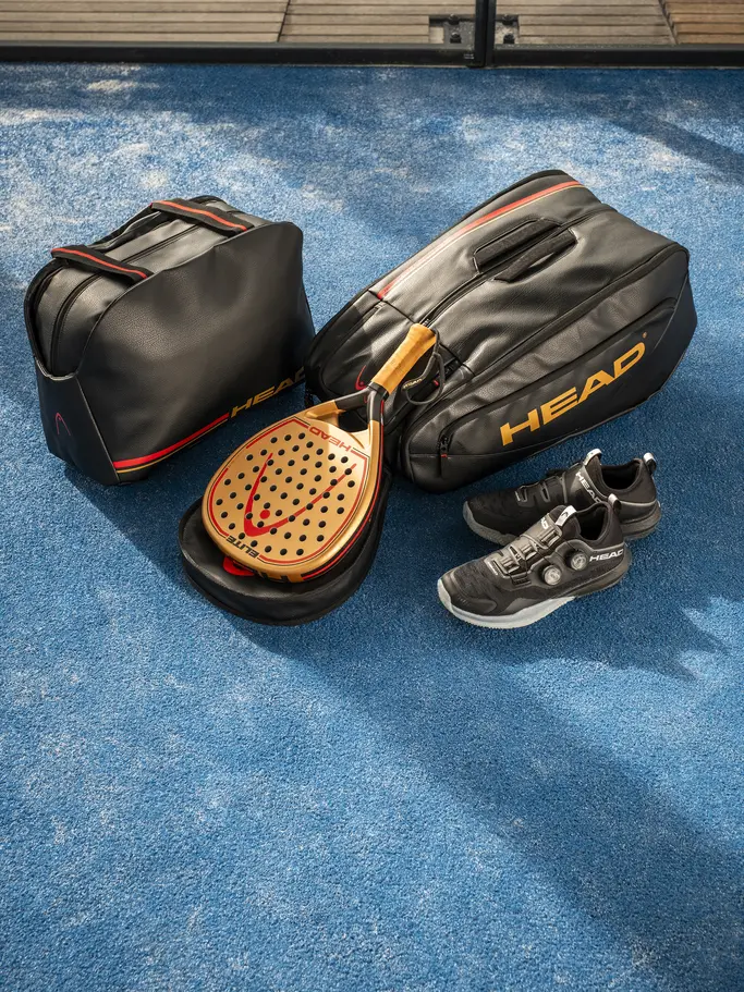 Out of Stock,New, voir image en taille réelle de la vue frontale de Product detail - Retro Padel Bag 25th LTD