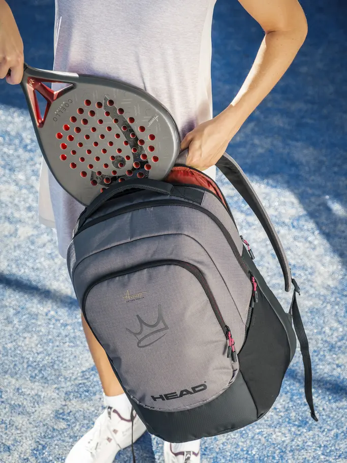 New, view full size image of Front view of Product detail - Coello Pro X Padel Backpack 30L