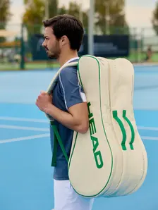 Display front view 4 of Product detail - Arthur Ashe Racquet Bag L WHGE
