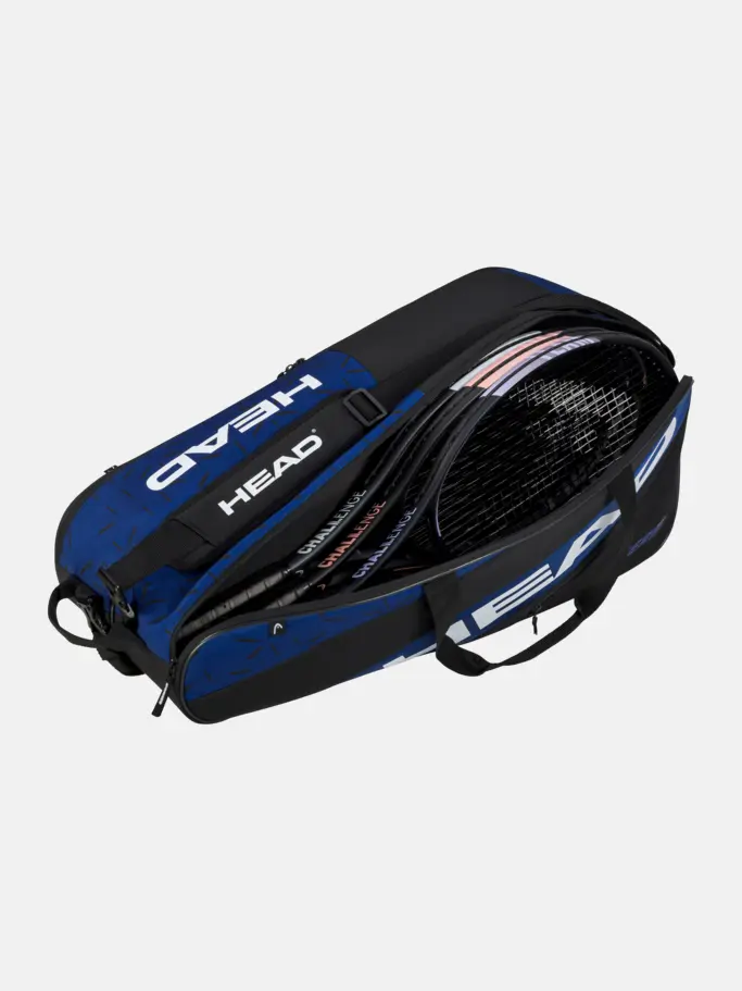 Sale, Ansicht Großes Bild der Vorderseite Product detail - Team Racquet Bag L BLBK