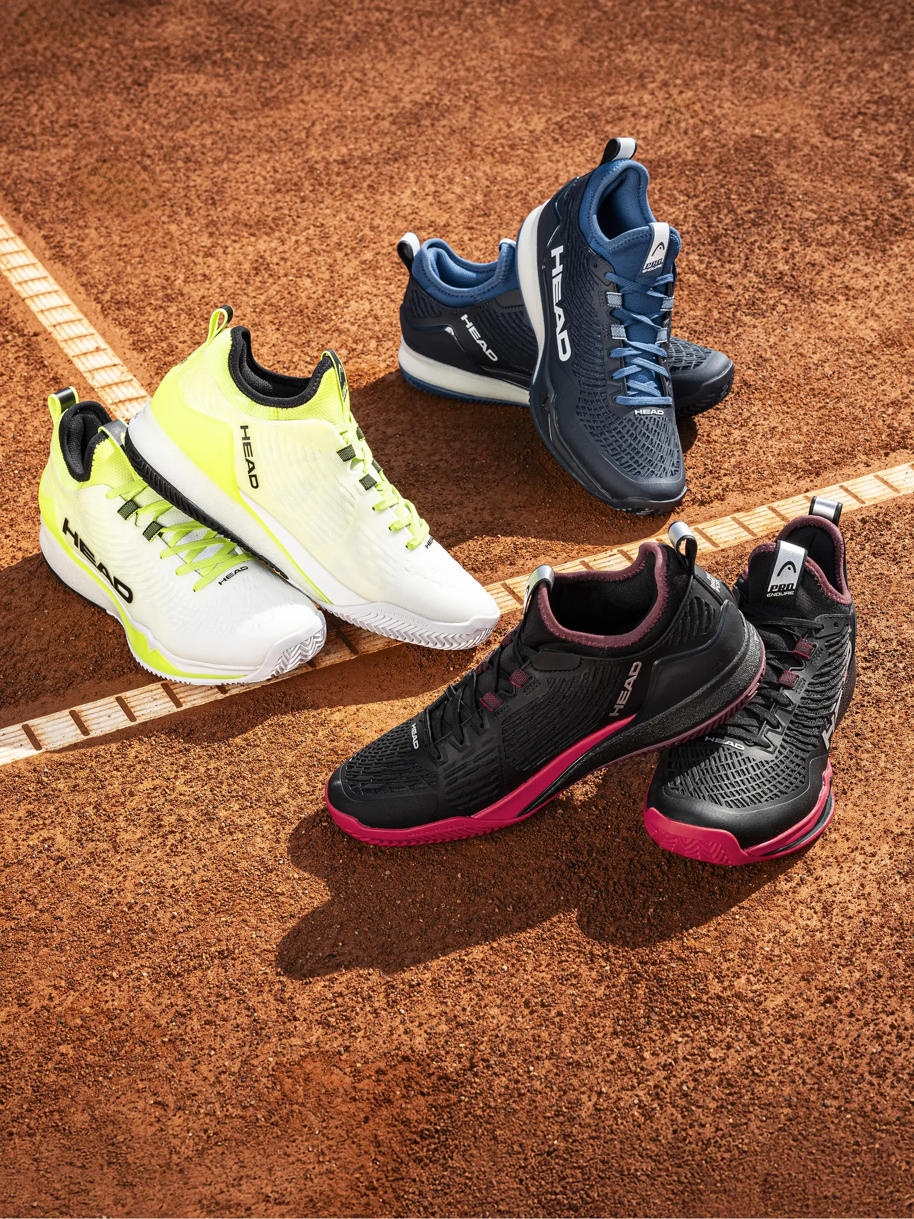 , view full size image of Front view of Product detail - Endure Pro Clay Men BKRD