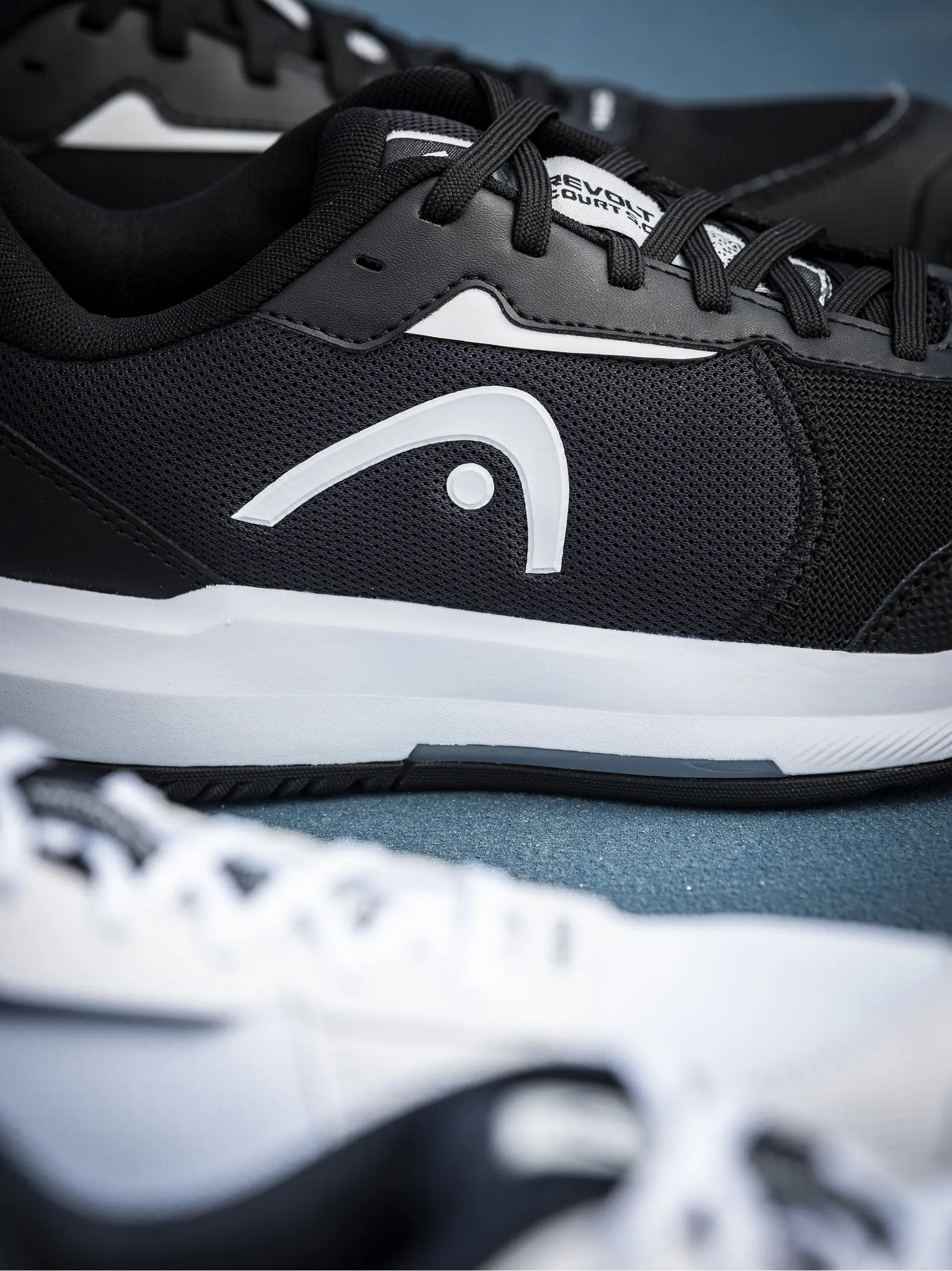 New, view full size image of Front view of Product detail - Revolt Court 5.0 Men BKWH