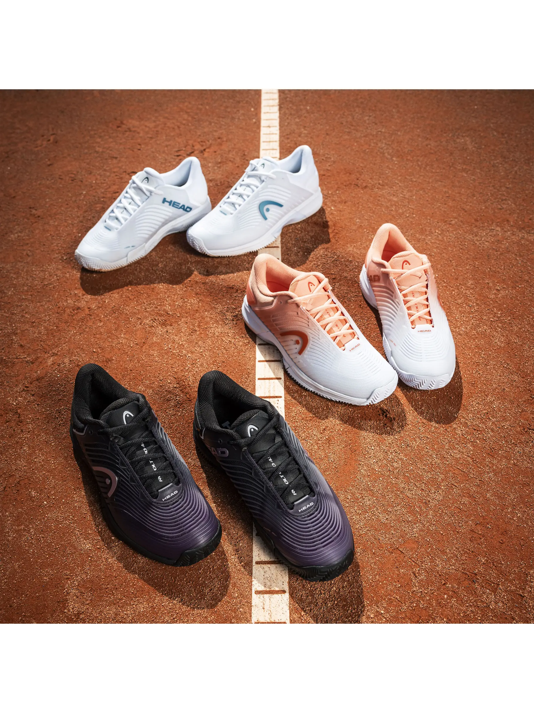 Zapatillas De Tenis HEAD Revolt Pro 4.5 Mujer - Suela De Caucho, Estabilizador De Talón, Correa De Bloqueo