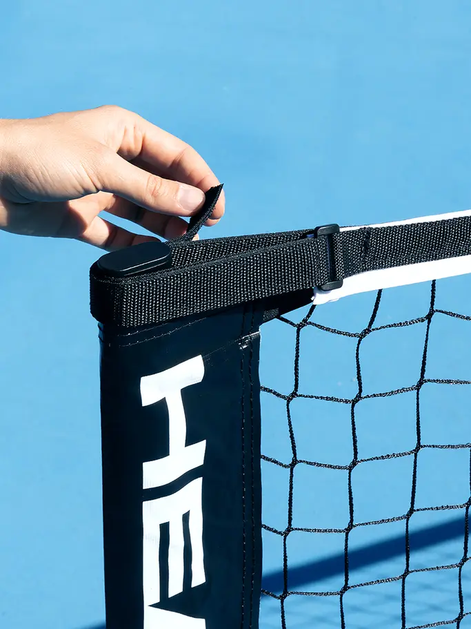 , view full size image of Front view of Product detail - HEAD Portable Pickleball Net System