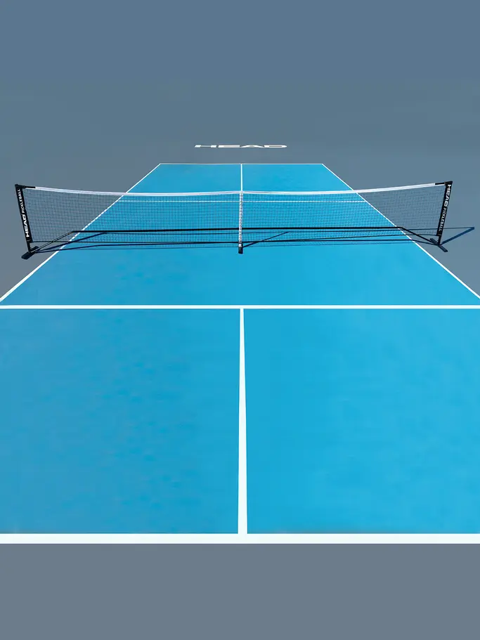 , view full size image of Front view of Product detail - HEAD Portable Pickleball Net System
