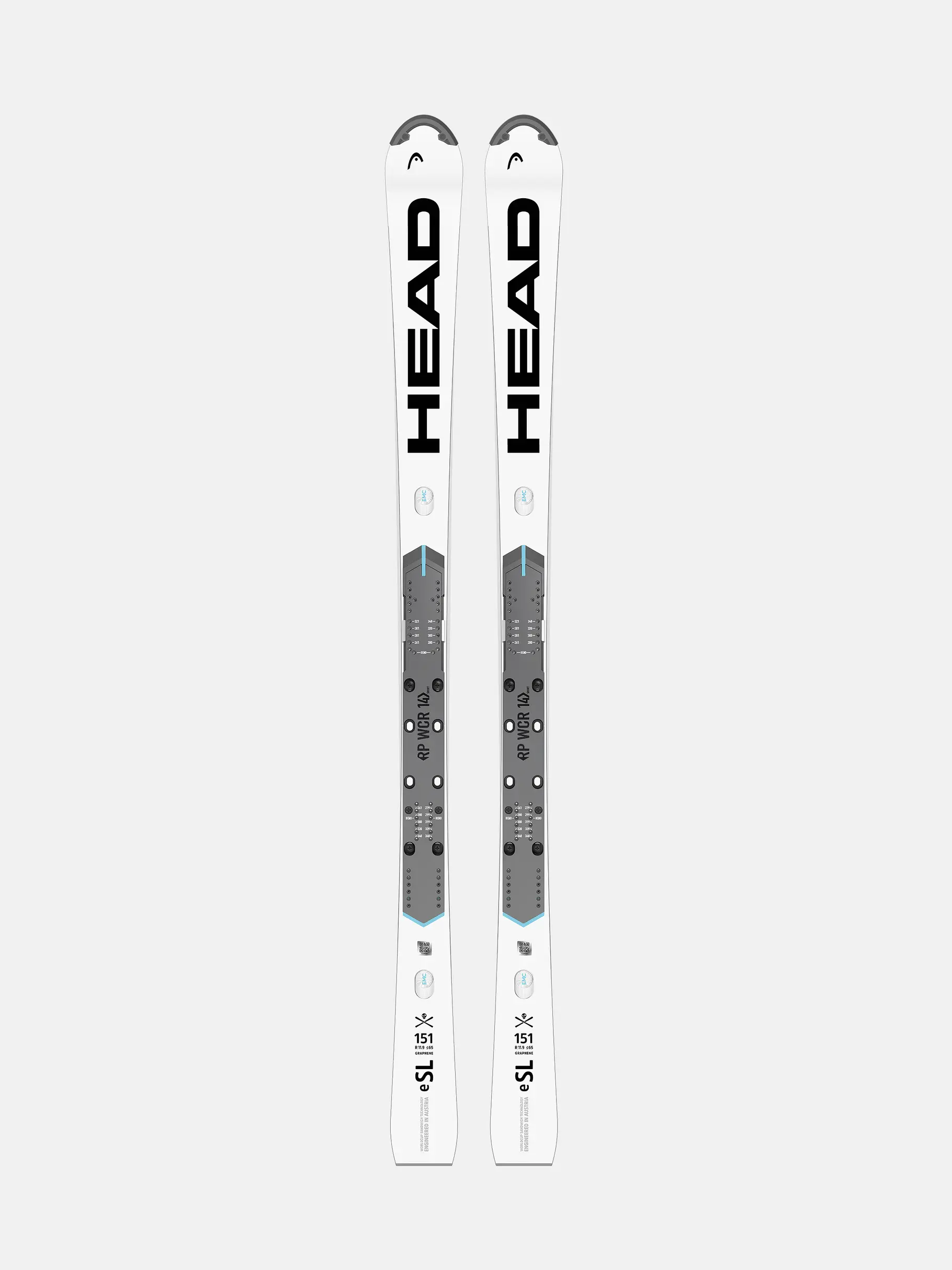 HEAD e-SL X REBEL スキー ホワイト WCR e-SL Rebel Ski – HEAD
