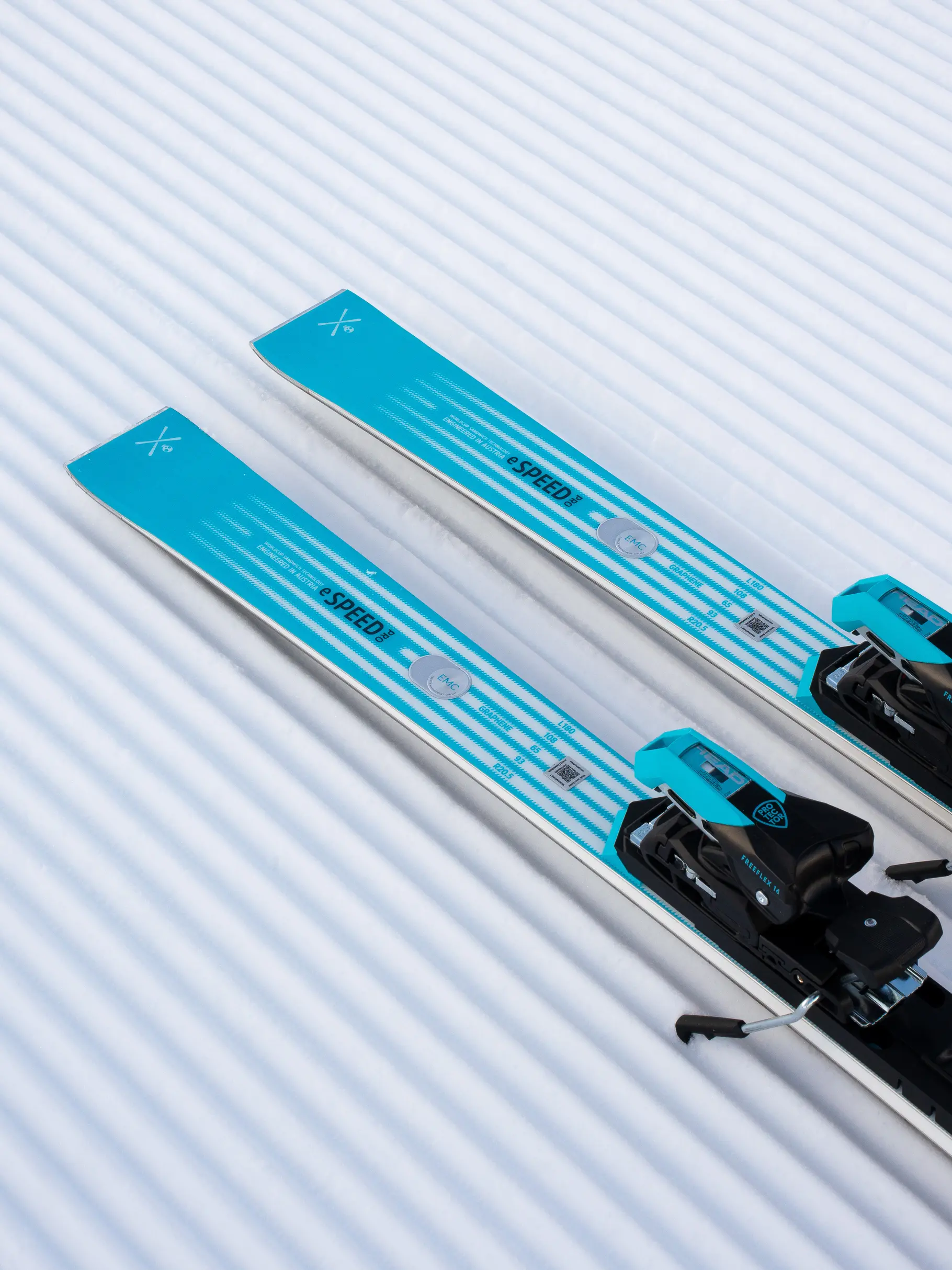 , Ver imagen de tamaño completo de Vista frontal de Product detail - Worldcup Rebels e-Speed Pro - with binding PROTECTOR+ FF ST 16 GW