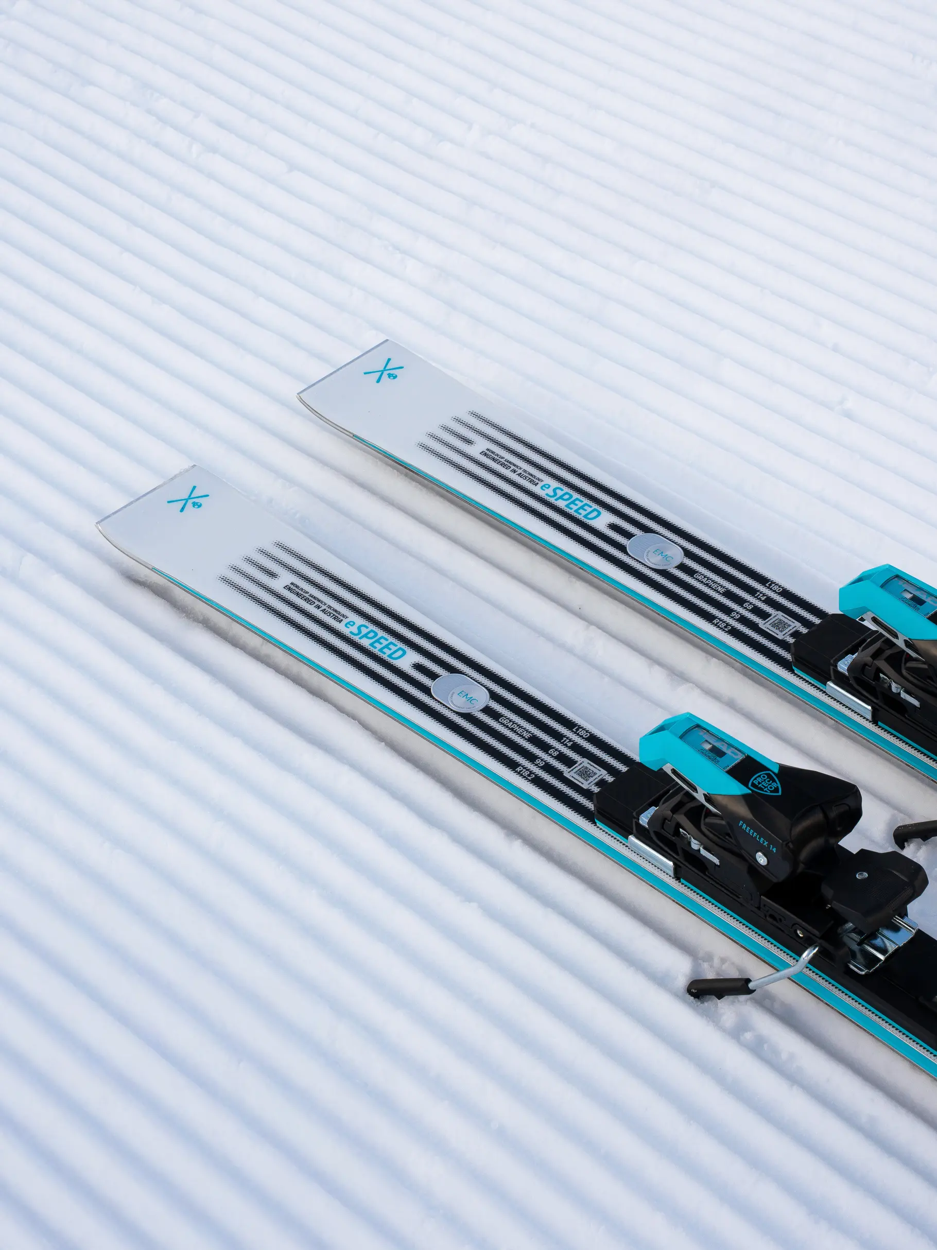, Ansicht Großes Bild der Vorderseite Product detail - Worldcup Rebels e-Speed - with binding PROTECTOR+ FF 14 GW