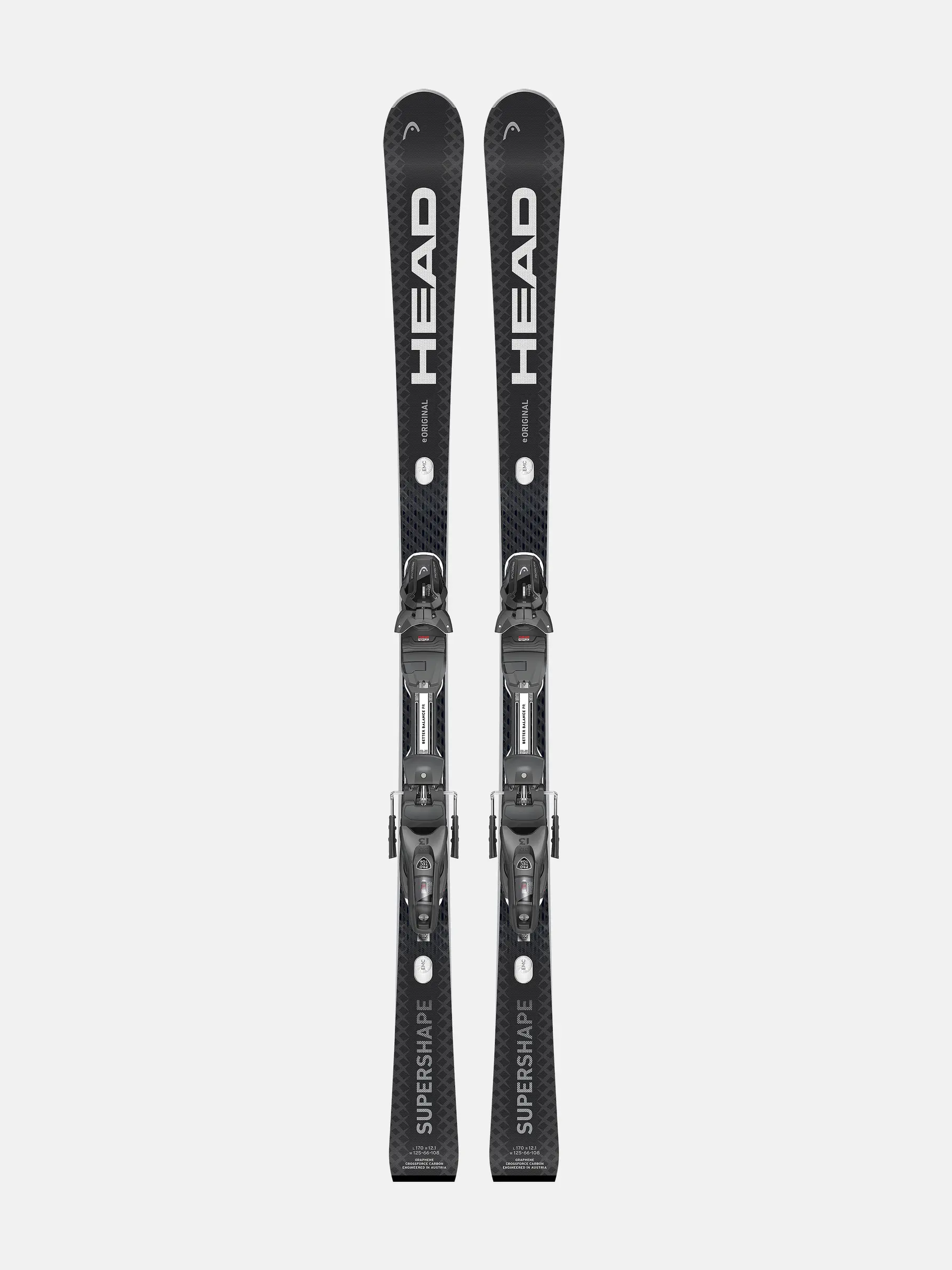 HEAD　163cm　SUPERSHEPE e-ORIGINAL Supershape e-Original Performance Ski – HEAD