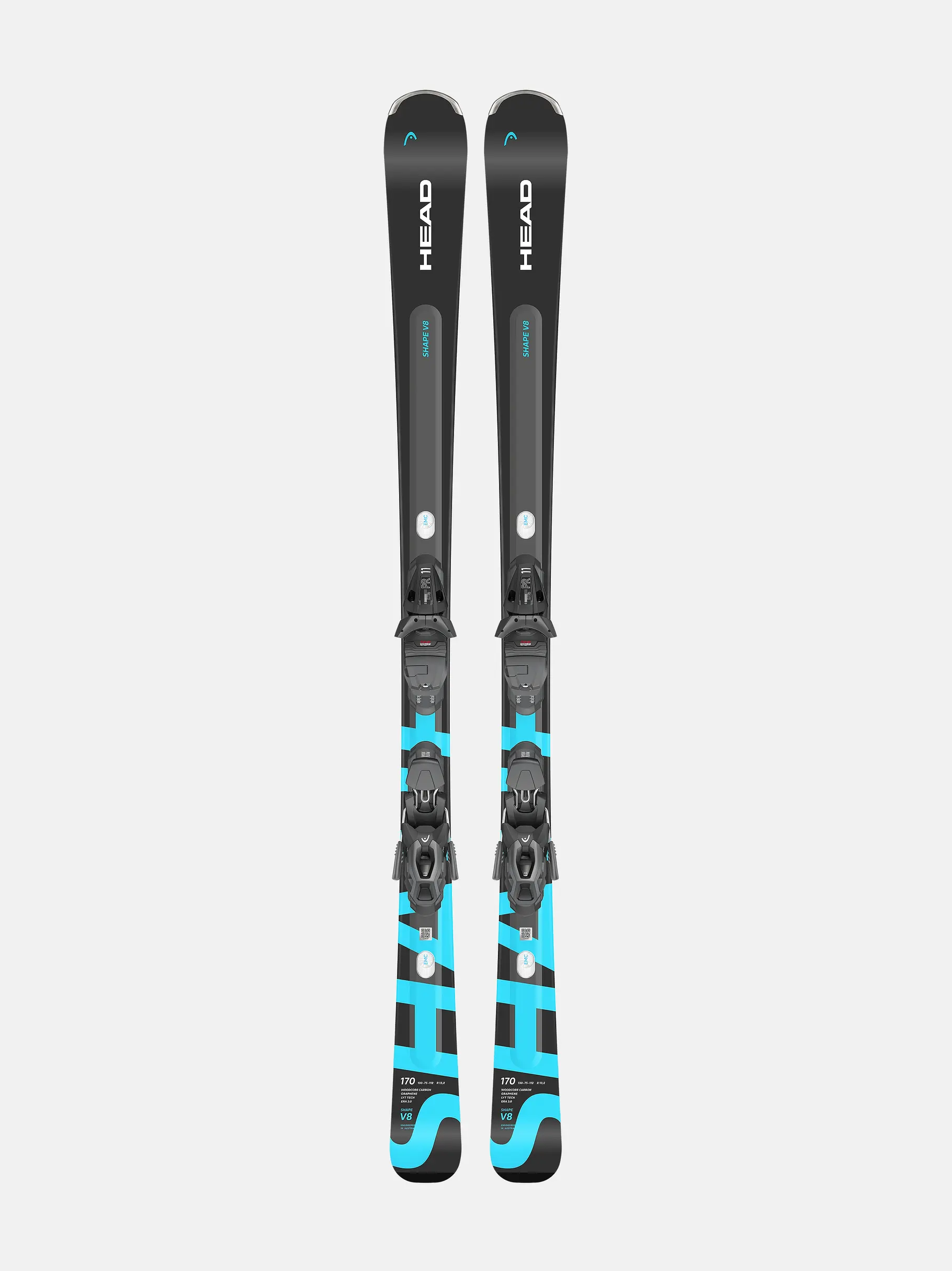 送料込みスキー 127センチ2023年製 HEAD V-SHAPE Shape e-V8 Performance Ski – HEAD