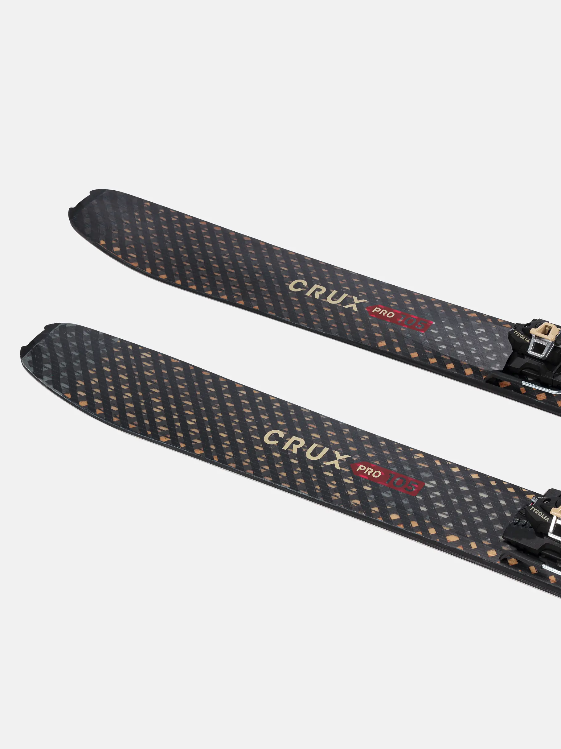 Award Winner, view full size image of Front view of Product detail - Crux 105 Pro - without binding