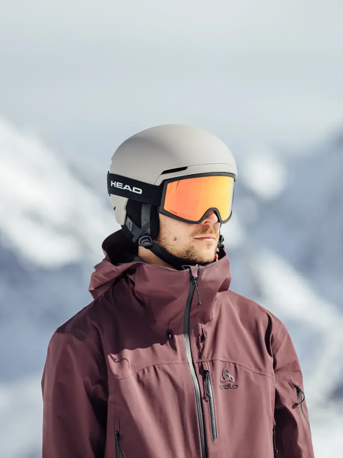 , view full size image of Front view of Product detail - FAERO MIPS sand