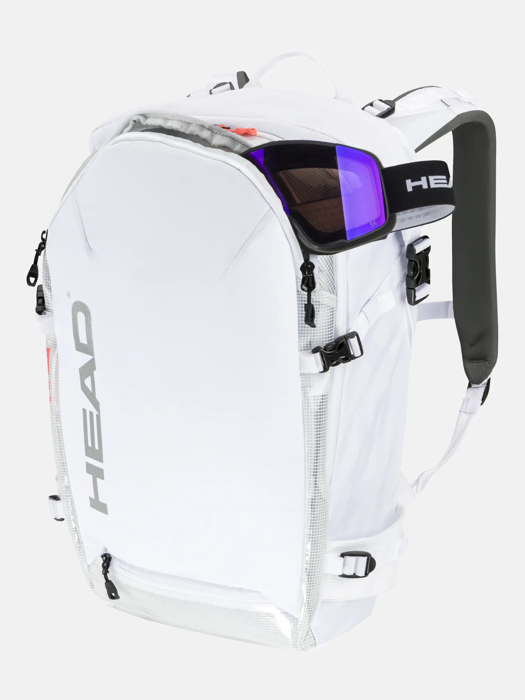 , weergave van volledige grootte van vooraanzicht van Product detail - CX 30+ Backpack white