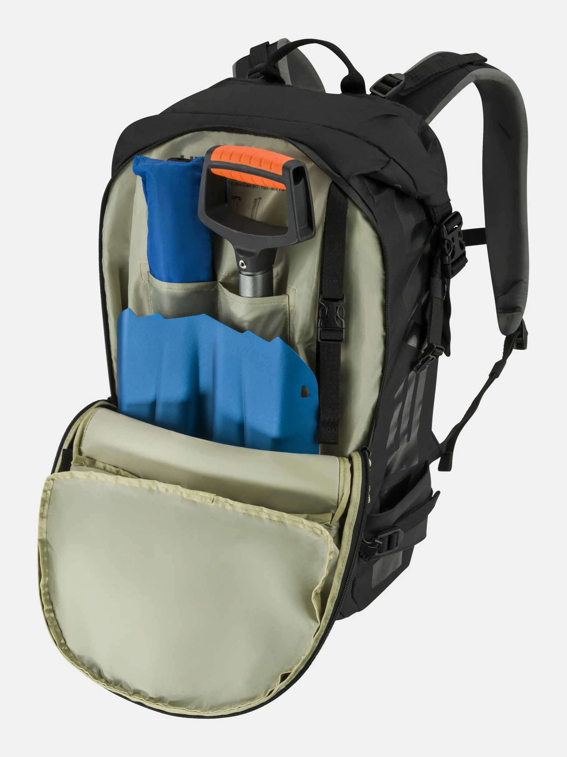 New, weergave van volledige grootte van vooraanzicht van Product detail - CX 30+ Backpack black