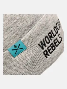 Display front view 2 of Product detail - Rebels Beanie Heather Grey 2023/24
