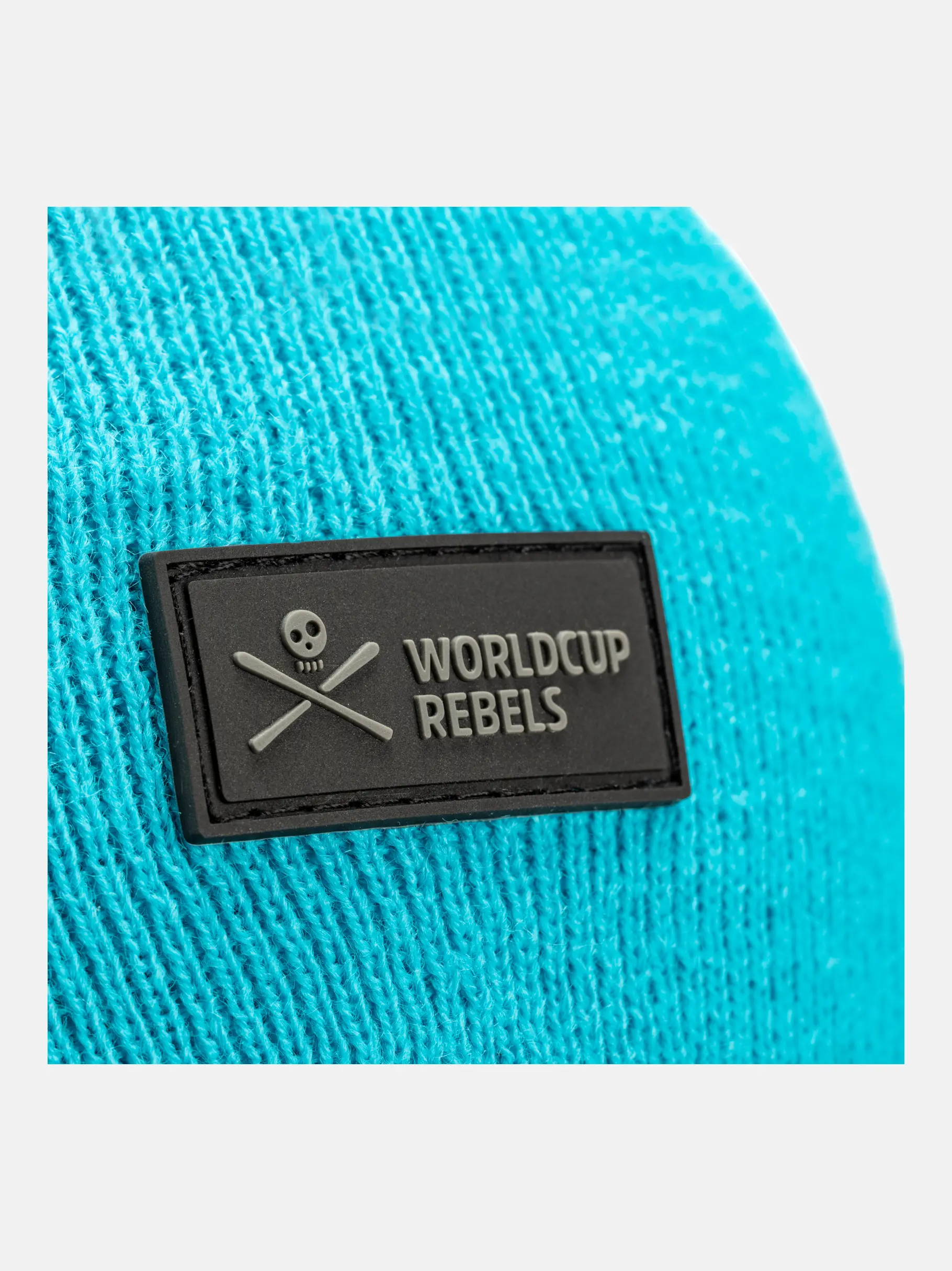 Best Seller, Ansicht Großes Bild der Vorderseite Product detail - Rebels Beanie Speed Blue