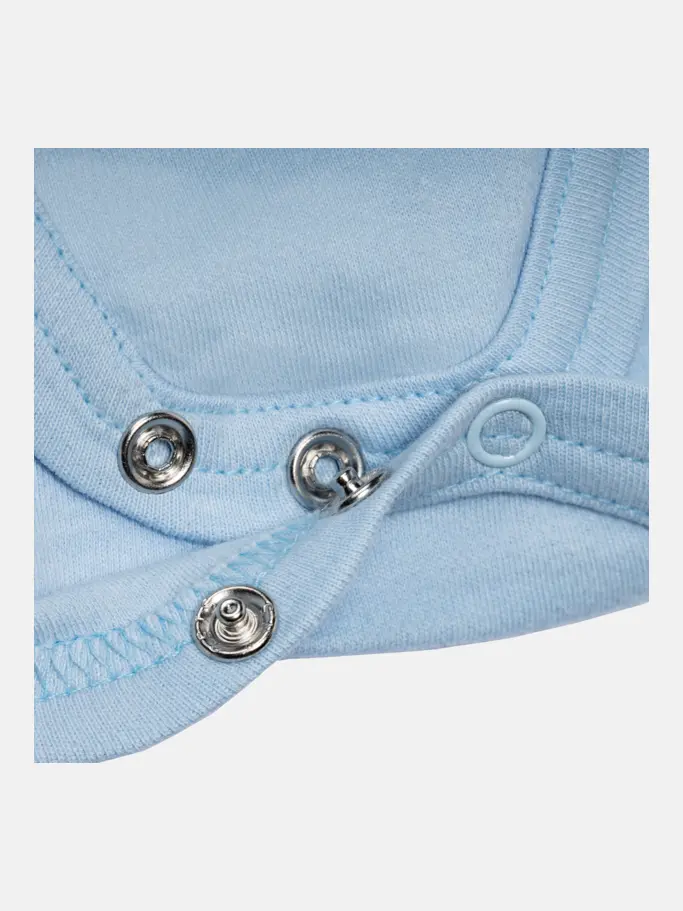 , view full size image of Front view of Product detail - Rebels Babybody long blue