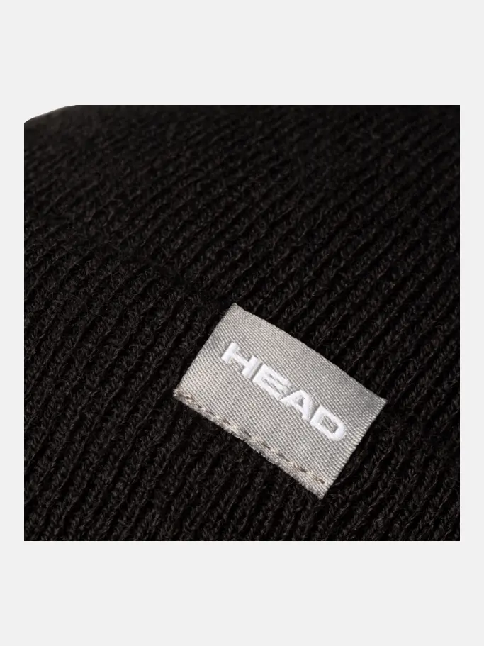 Best Seller, view full size image of Front view of Product detail - HEAD Beanie Black