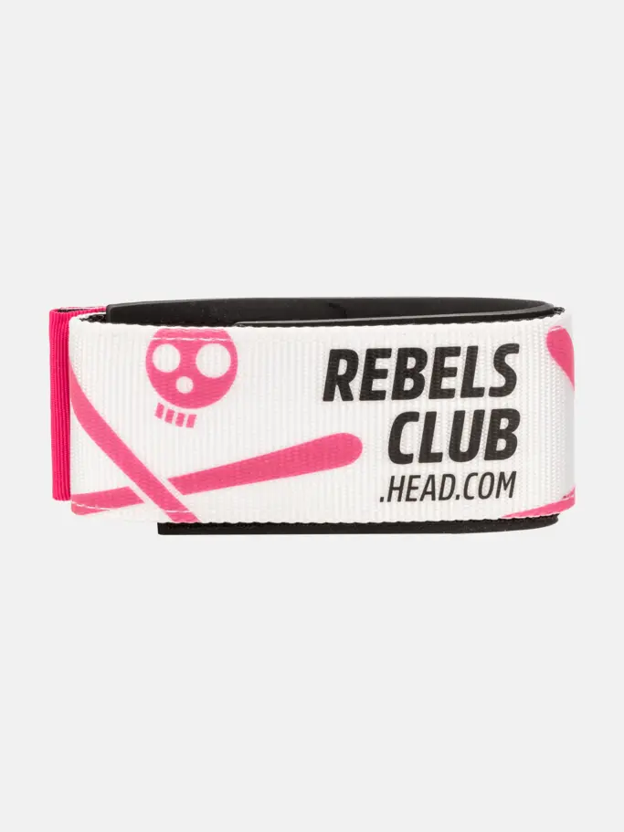 Club head, view full size image of Front view of Product detail - REBELS SKIFIX SPEEDPINK 2025/26