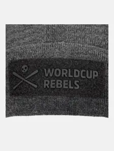 Display front view 2 of Product detail - REBELS Beanie Anthracite 21/22