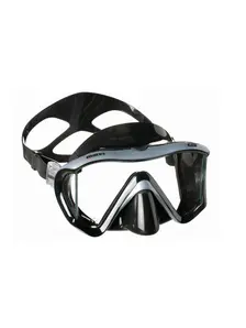 clear silver/black