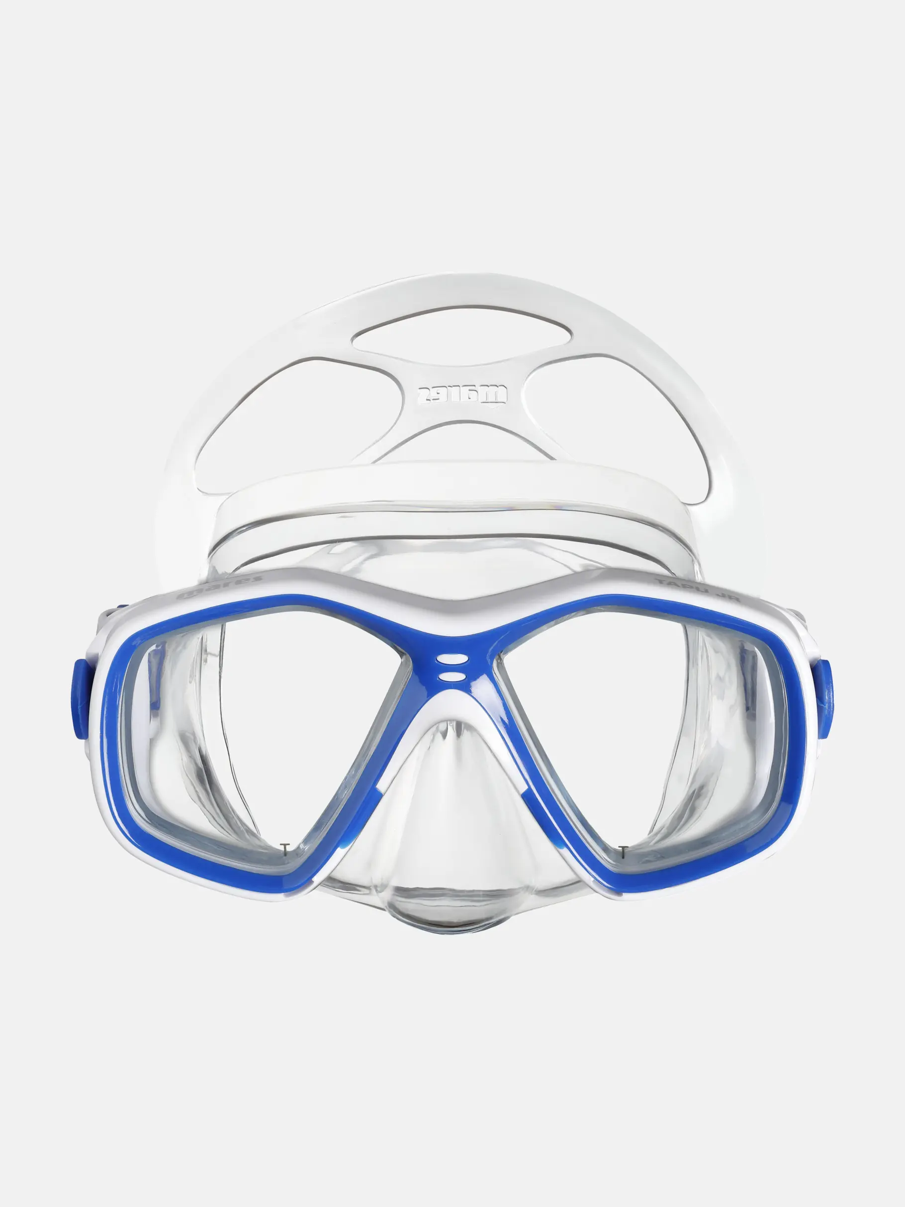 , view full size image of Front view of Product detail - Tapu Jr white blue/clear