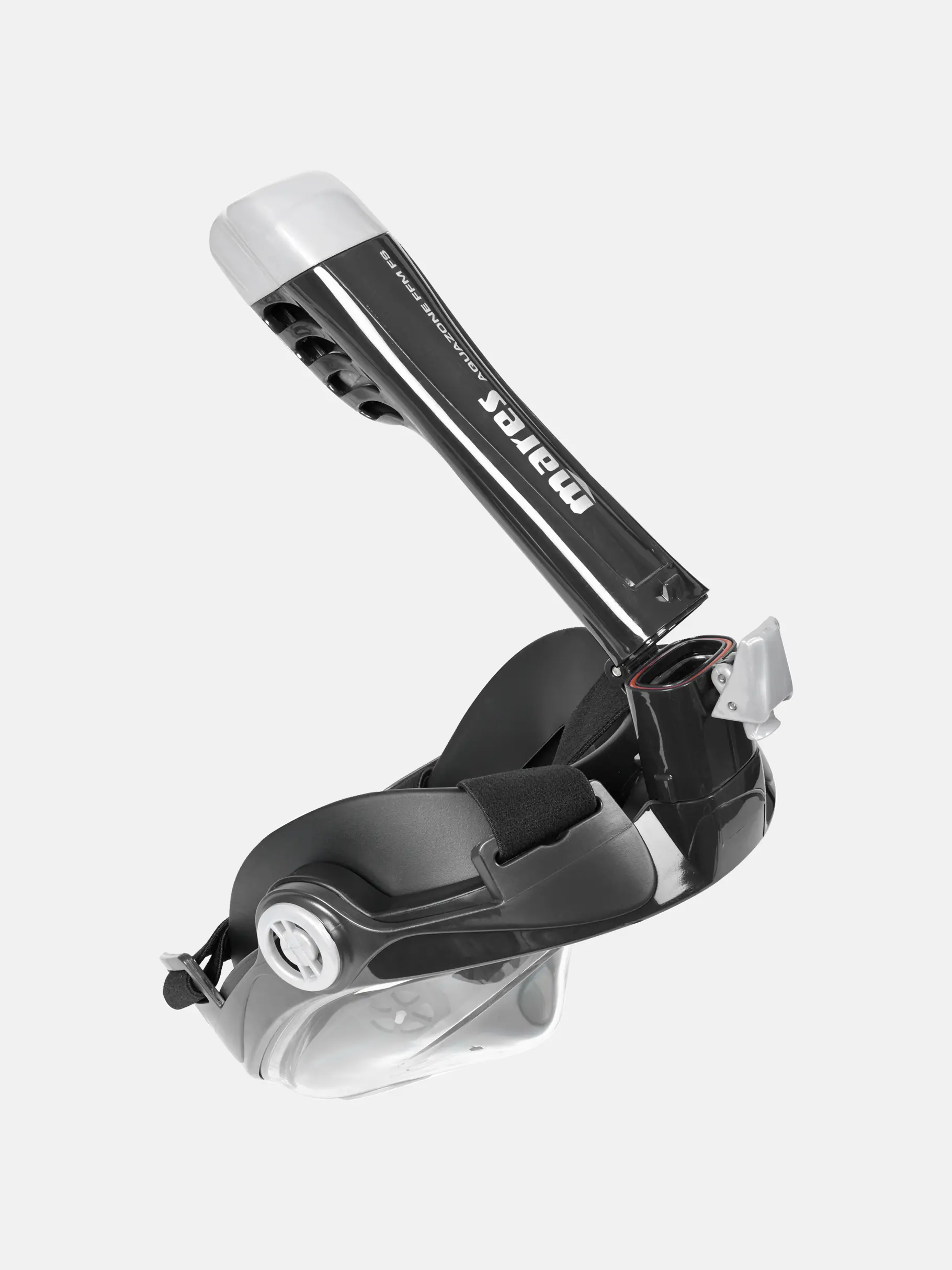 Sale,Online Exclusive, view full size image of Front view of Product detail - Full Face Mask Aquazone black