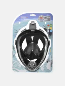 Display front view 6 of Product detail - Full Face Mask Aquazone black