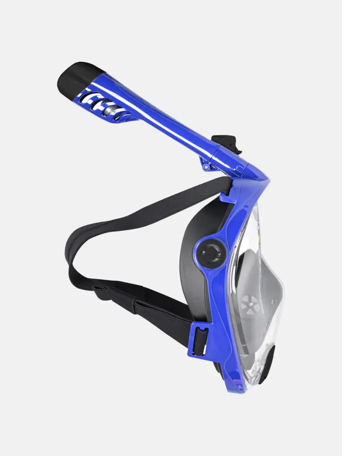 Sale,Online Exclusive, view full size image of Front view of Product detail - Full Face Mask Aquazone blue/black
